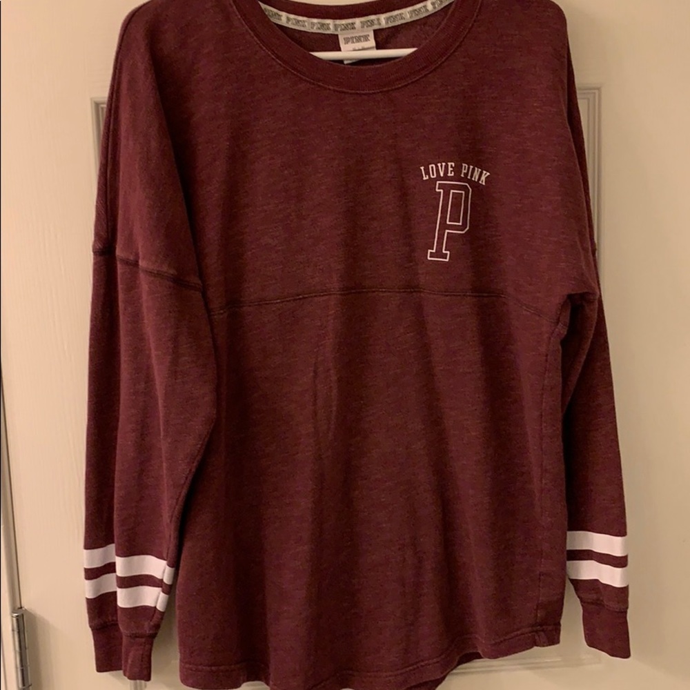 VS PINK varsity top